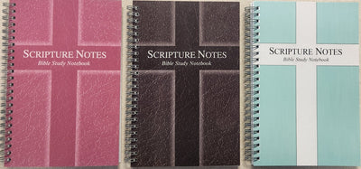 Scripture Notes Bible Study Notebook