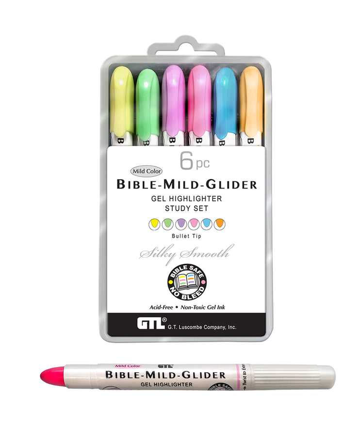 Highlighter (98176) 6-piece set  Gel Mild-Glider