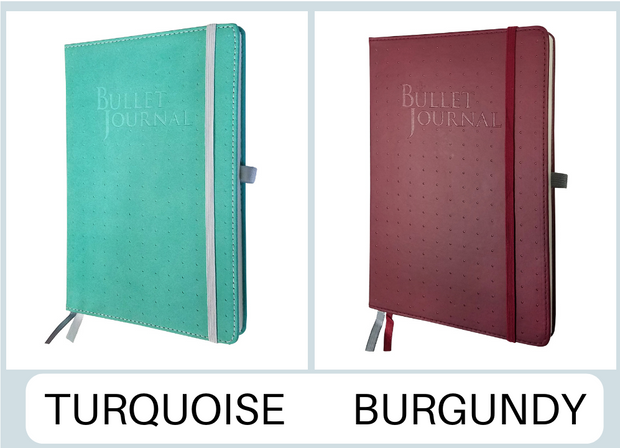 Journal Bullet (84603 Burgundy / 84602 Turquoise) Leather