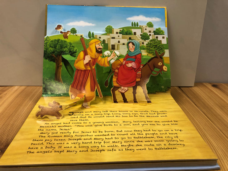 BABY JESUS (Single Book) from the Children's Pop Up Bible Story Book Set