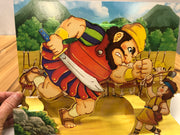 David y Goliat (libro único) del juego de libros de historias bíblicas emergentes para niños