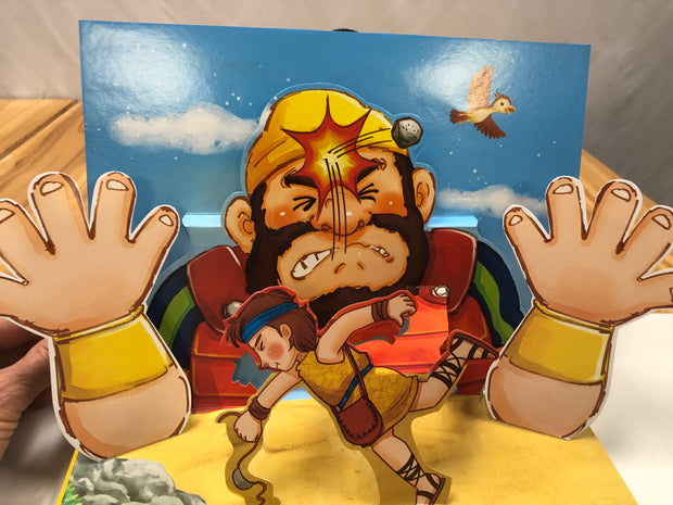 David & Goliath (Single Book) from Children's Pop-Up Bible Story Book Set
