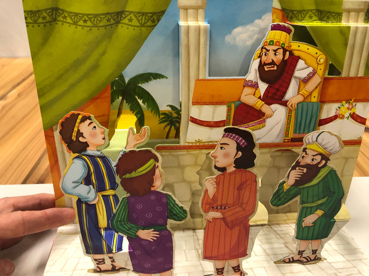HORNO ARDIENTE (libro individual) del juego de libros de historias bíblicas emergentes para niños