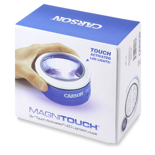 Magnifier (MT-33) MagniTouch™ 3x Touch Activated LED