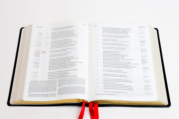 The Messenger NKJV Study Bible with EGW Commentary  - Cherry Red